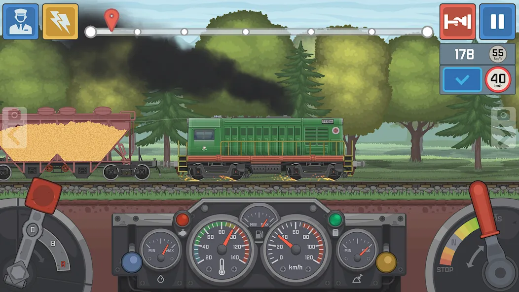 Train Simulator: Railroad Game — Безлимитные деньги и все поезда открыты, скачать мод APK — скриншот 4 Train Simulator: Railroad Game — Безлимитные деньги и все поезда открыты, скачать мод APK — скриншот 4