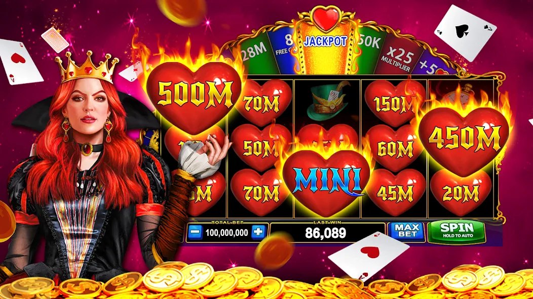 Скачать Grand Jackpot Slots - Casino мод — Безлимитные монеты и бонусы — скриншот 1
