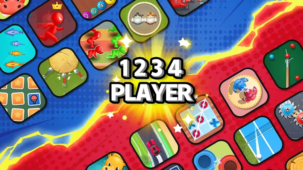 2 3 4 Player Games взлом APK — Разблокированы все мини-игры и режимы — скриншот 2