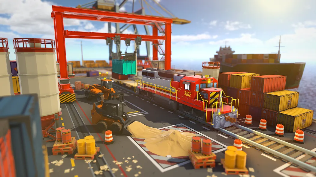 Transport Tycoon Empire: City бесплатно на Андроид — мод: Безлимитные деньги и ресурсы — скриншот 4
