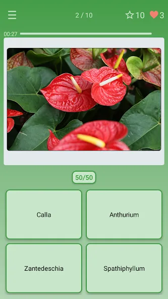 Quiz: Flowers, Plants MOD APK: Все растения разблокированы — скриншот 1