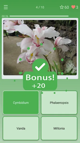 Quiz: Flowers, Plants MOD APK: Все растения разблокированы — скриншот 2