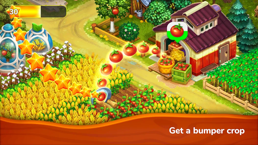 Farmington – Farm game — последняя версия с модом (Безлимитные монеты и ресурсы) — скриншот 3 Farmington – Farm game — последняя версия с модом (Безлимитные монеты и ресурсы) — скриншот 3
