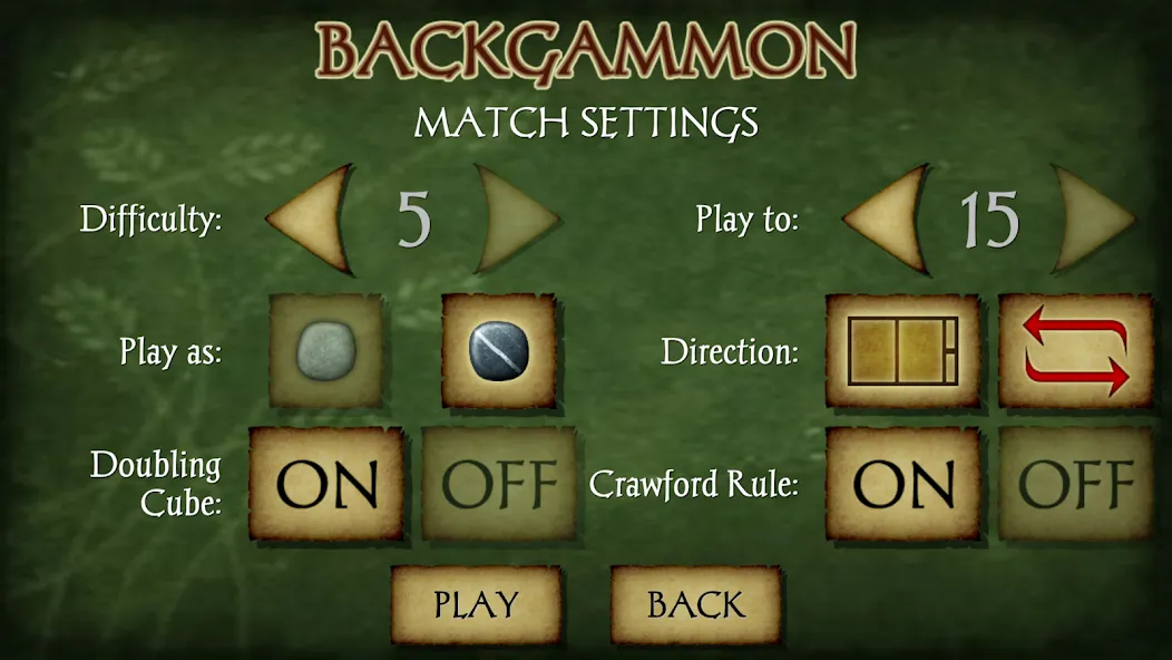 Backgammon (Мод: Без рекламы и много монет) — скачать на Андроид — скриншот 3