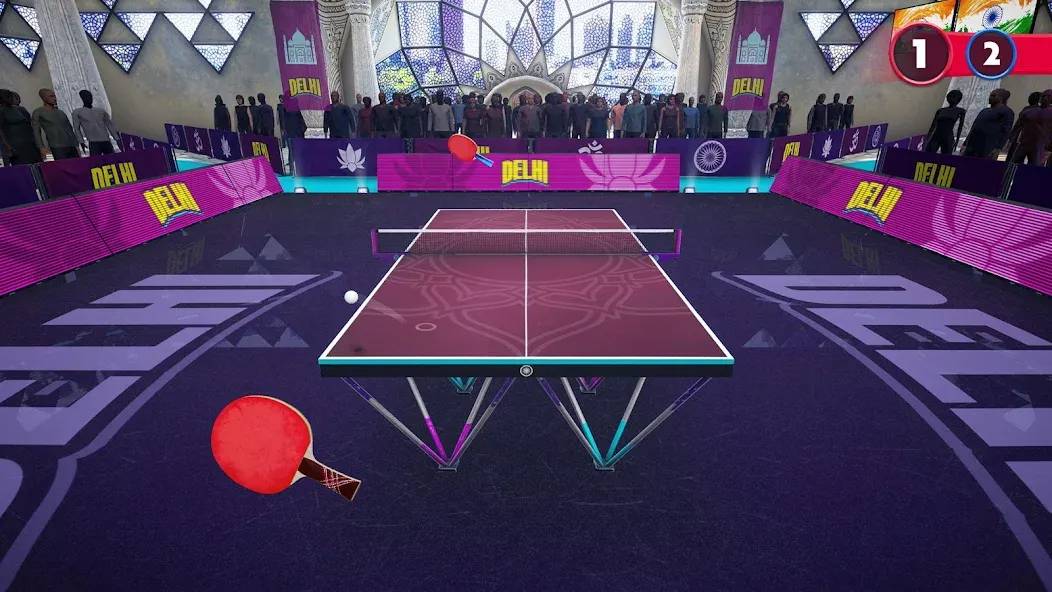 Скачать Ping Pong Fury — Безлимитные деньги и энергия — скриншот 3