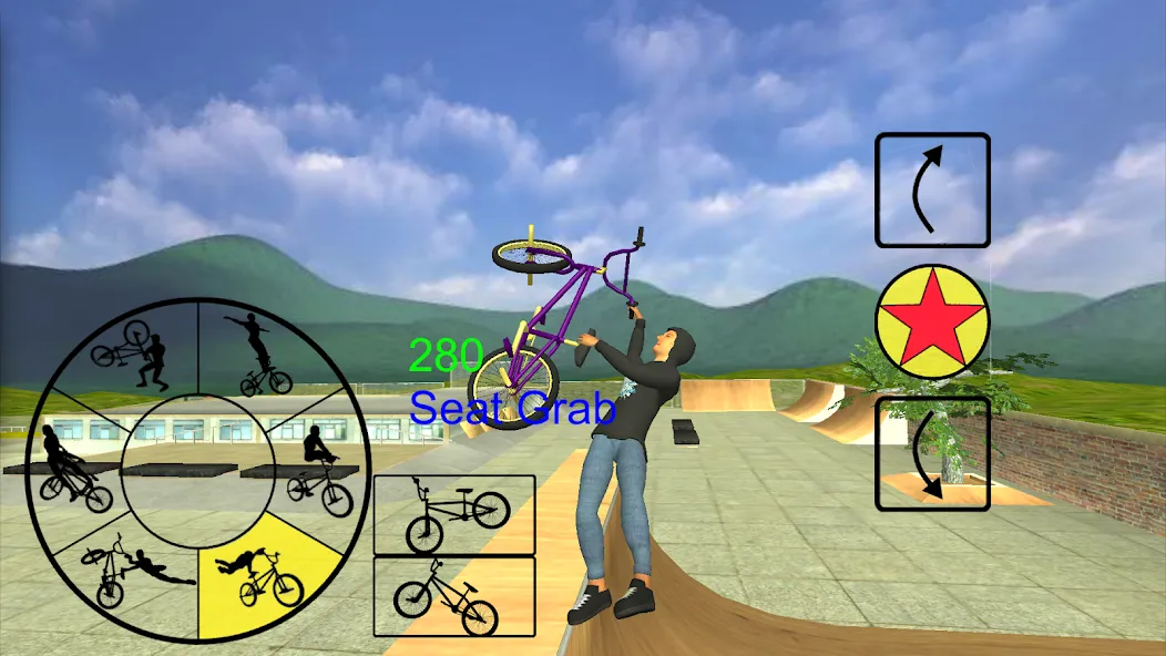 Скачать BMX Freestyle Extreme 3D Mod APK — Безлимитные деньги и все трюки — скриншот 4