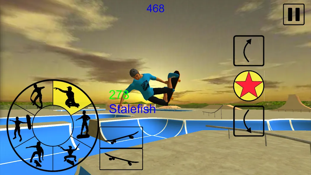 Скачать мод Skating Freestyle Extreme 3D — Безлимитные деньги и все трюки открыты — скриншот 4