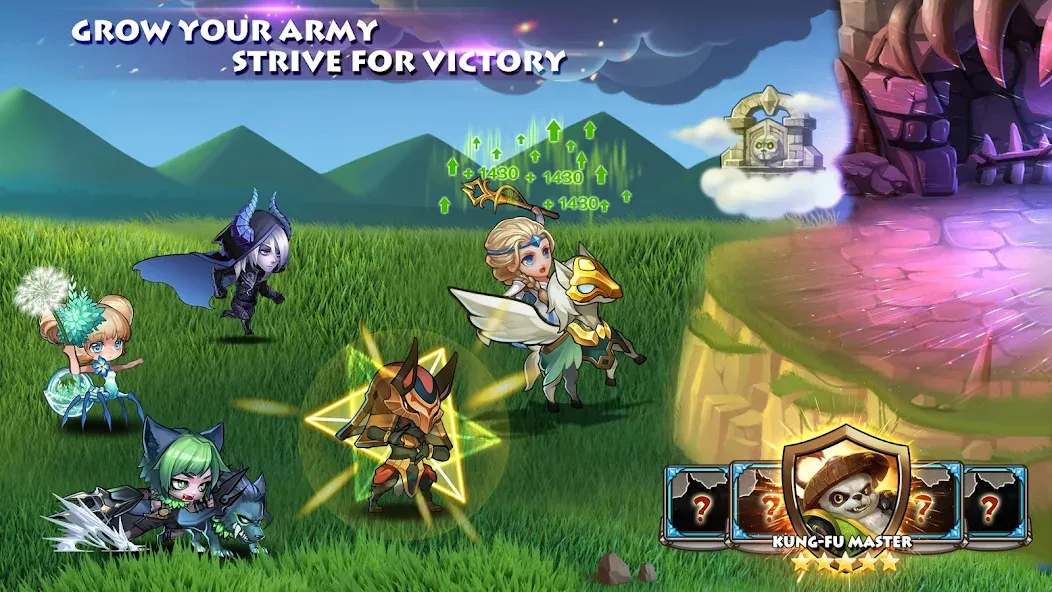 Soul Hunters на телефон — скачать мод: Безлимитные ресурсы и мощные герои — скриншот 3 Soul Hunters на телефон — скачать мод: Безлимитные ресурсы и мощные герои — скриншот 3