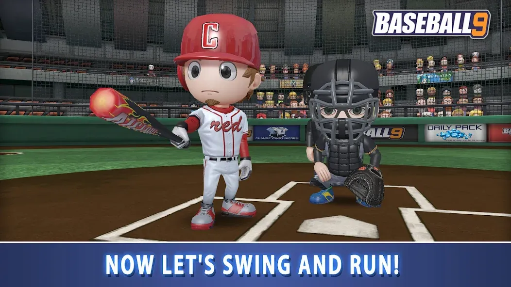 Скачать BASEBALL 9 бесплатно — Безлимитные деньги и энергия — скриншот 4