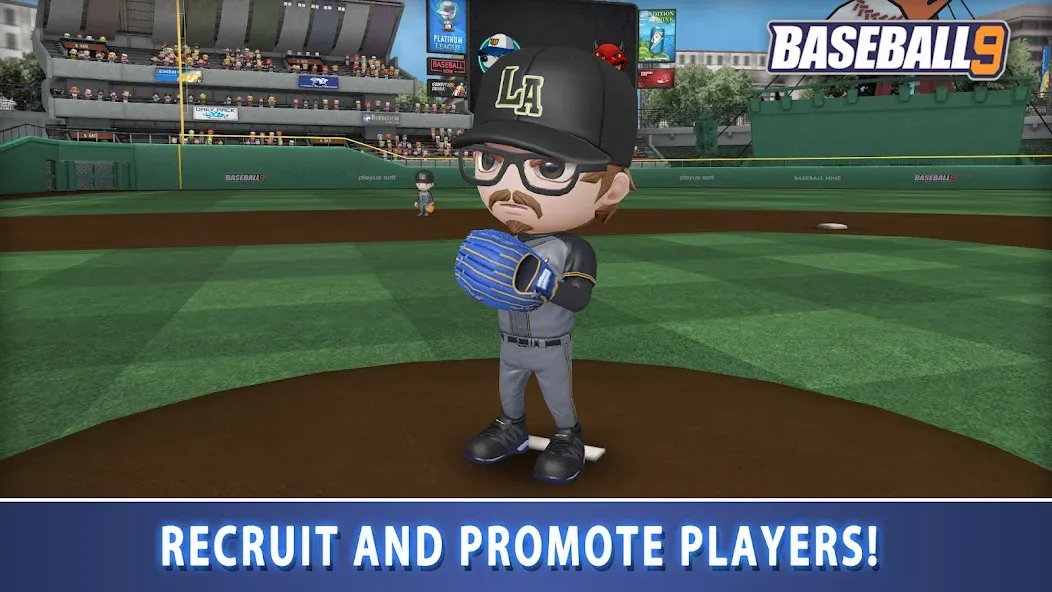Скачать BASEBALL 9 бесплатно — Безлимитные деньги и энергия — скриншот 5