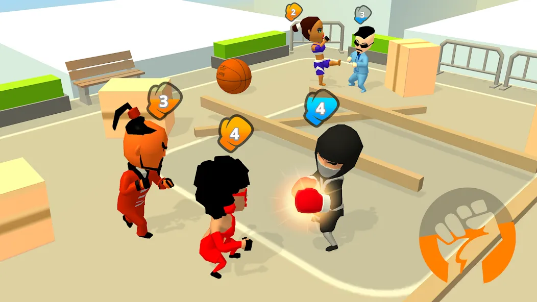 Скачать взлом I, The One - Fun Fighting Game — Безлимитные деньги и энергия — скриншот 5
