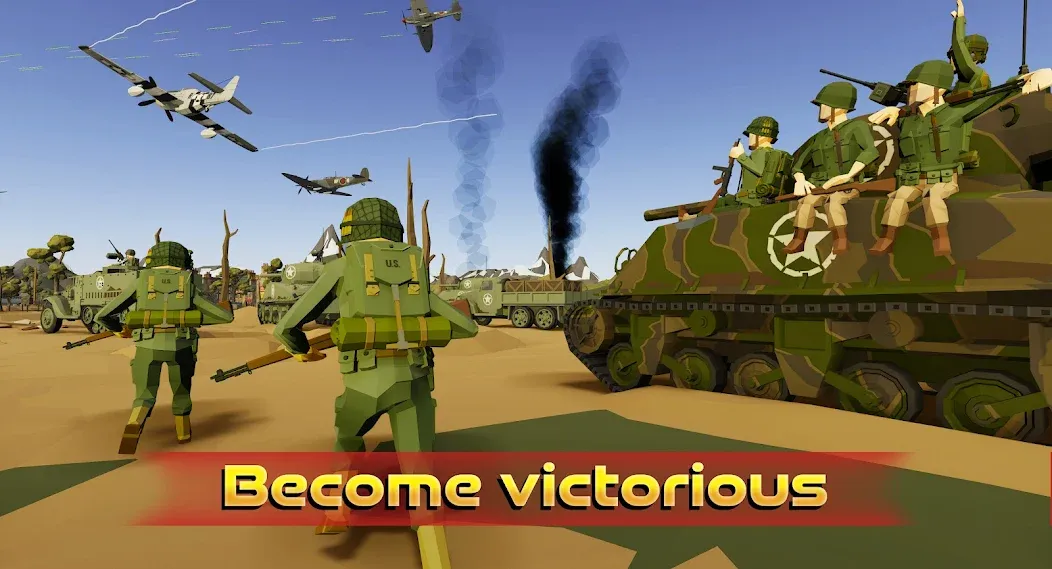 World War MOD APK: Безлимитные ресурсы и оружие — скриншот 1 World War MOD APK: Безлимитные ресурсы и оружие — скриншот 1