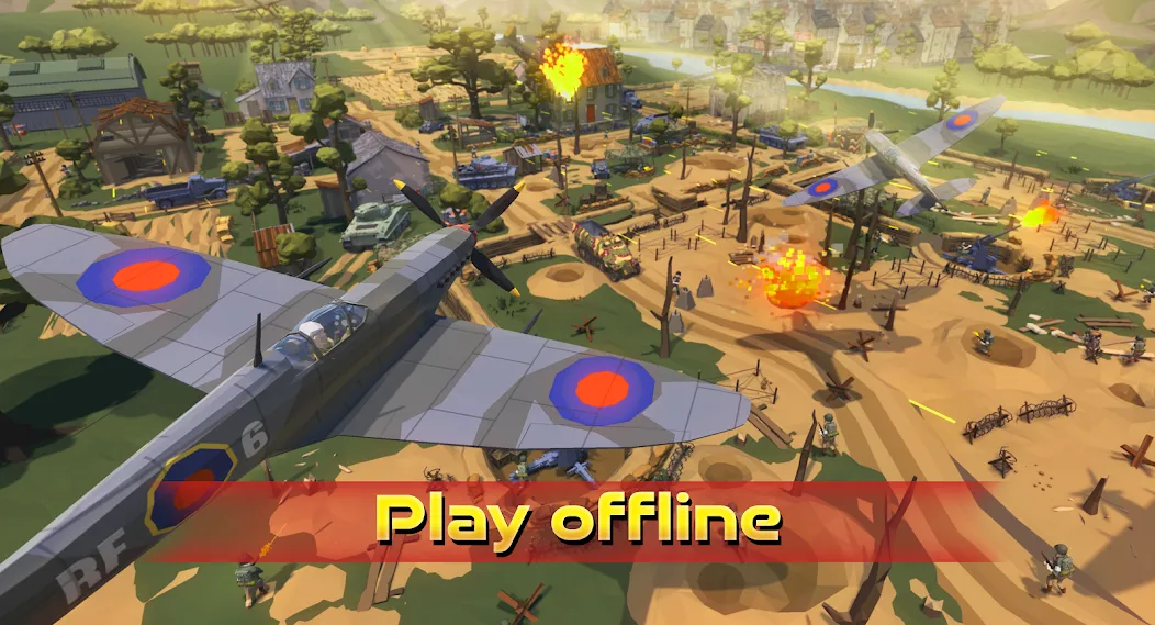 World War MOD APK: Безлимитные ресурсы и оружие — скриншот 2 World War MOD APK: Безлимитные ресурсы и оружие — скриншот 2