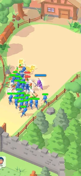 Мод Warrior Factory — Безлимитные ресурсы и улучшения, скачать APK — скриншот 3 Мод Warrior Factory — Безлимитные ресурсы и улучшения, скачать APK — скриншот 3