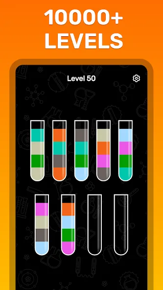 Скачать Water Sort Puzzle Color Game последней версии — Без рекламы и все уровни открыты — скриншот 5 Скачать Water Sort Puzzle Color Game последней версии — Без рекламы и все уровни открыты — скриншот 5