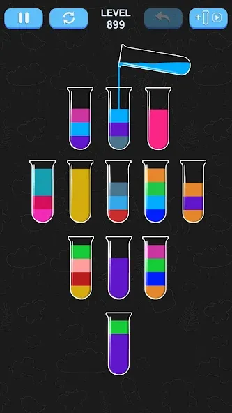 Скачать Water Sort Puzzle Mod APK — Без рекламы и все уровни открыты — скриншот 2 Скачать Water Sort Puzzle Mod APK — Без рекламы и все уровни открыты — скриншот 2