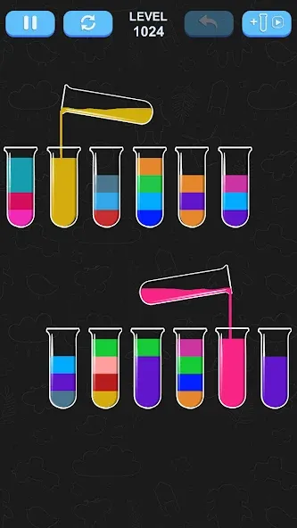 Скачать Water Sort Puzzle Mod APK — Без рекламы и все уровни открыты — скриншот 3 Скачать Water Sort Puzzle Mod APK — Без рекламы и все уровни открыты — скриншот 3