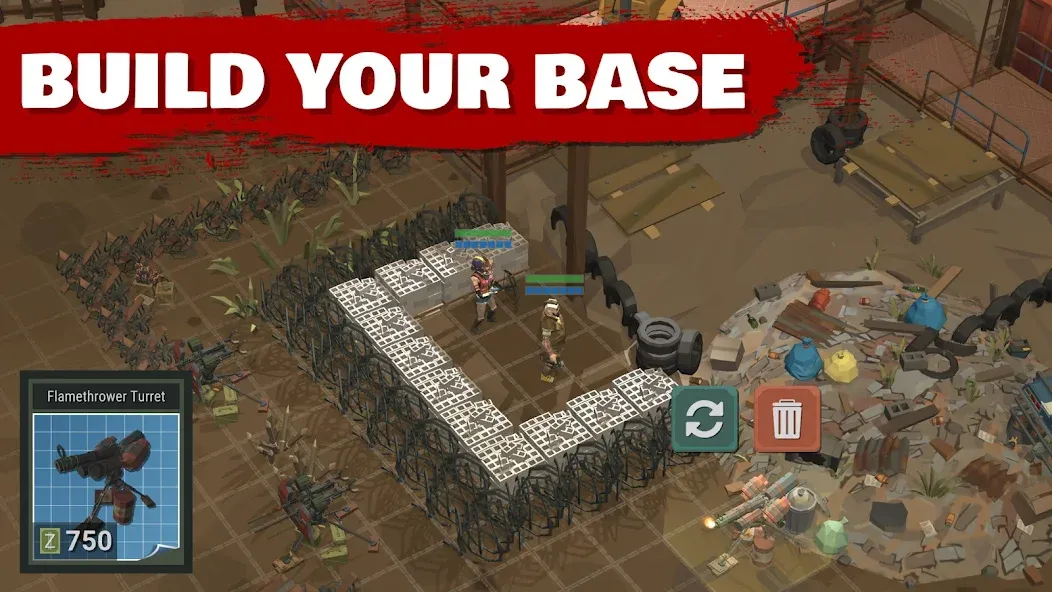 Скачать мод Overrun: Zombie Tower Defense — Безлимитные деньги и патроны — скриншот 3 Скачать мод Overrun: Zombie Tower Defense — Безлимитные деньги и патроны — скриншот 3