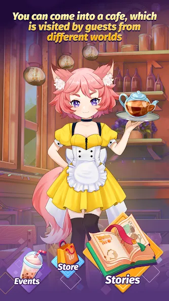 Wonder Tea — Love & Mysteries MOD APK: Безлимитные монеты и подсказки — скриншот 1 Wonder Tea — Love & Mysteries MOD APK: Безлимитные монеты и подсказки — скриншот 1