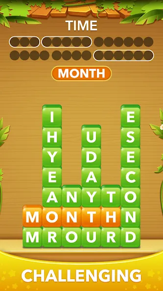 Скачать Word Heaps -Connect Stack Word Mod APK — Безлимитные подсказки и открыты все уровни — скриншот 5
