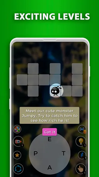 Скачать мод WOW 2: Word Connect Game — Безлимитные подсказки и открыты все уровни — скриншот 3 Скачать мод WOW 2: Word Connect Game — Безлимитные подсказки и открыты все уровни — скриншот 3