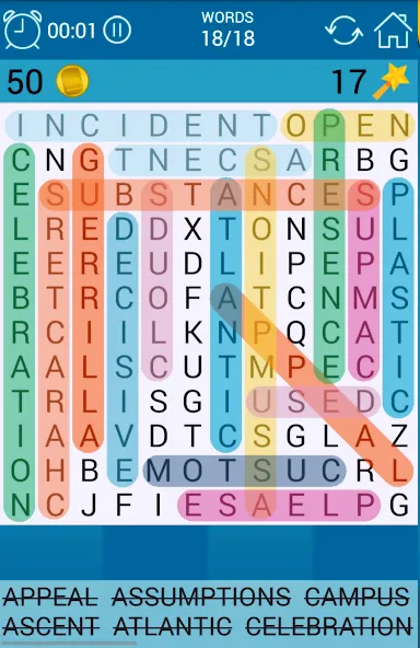 Word Search — Безлимитные подсказки и открыты все уровни, скачать мод APK — скриншот 5