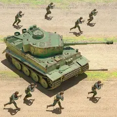 Скачать взлом Heroes of Wars: WW2 Battles (2 — Безлимитные ресурсы и усиленная армия