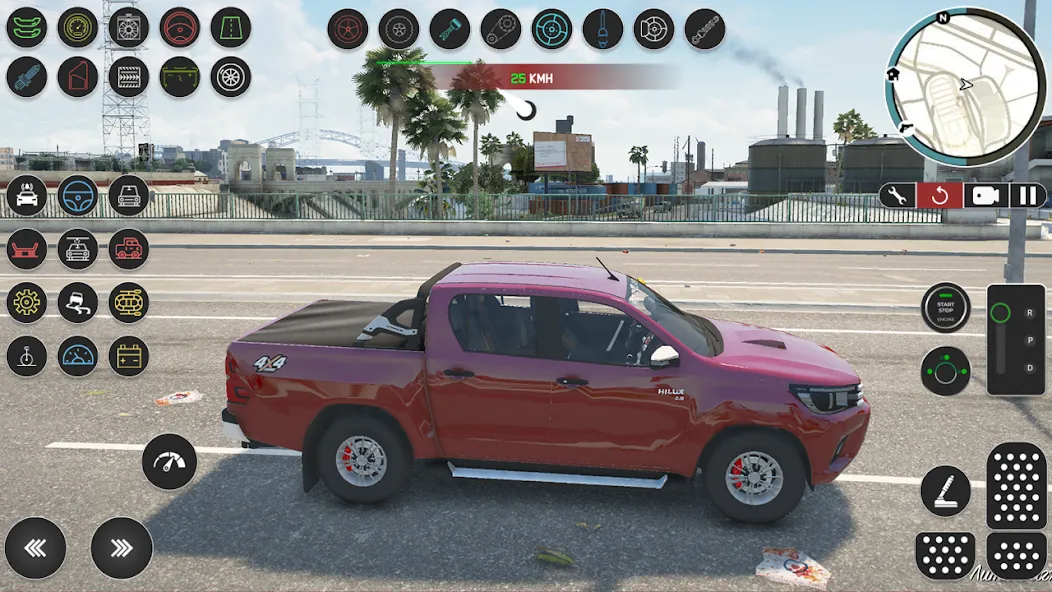 Скачать Pickup Hilux: Toyota Off Road Mod APK — Безлимитные деньги и топливо — скриншот 5 Скачать Pickup Hilux: Toyota Off Road Mod APK — Безлимитные деньги и топливо — скриншот 5