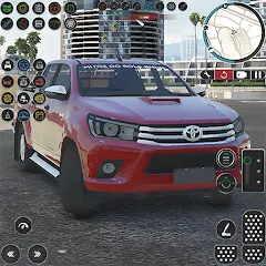 Скачать Pickup Hilux: Toyota Off Road Mod APK — Безлимитные деньги и топливо