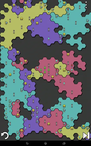 Скачать Antiyoy Classic последней версии — Безлимитные ресурсы и открыты все уровни — скриншот 4 Скачать Antiyoy Classic последней версии — Безлимитные ресурсы и открыты все уровни — скриншот 4