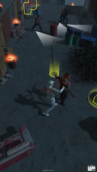 Zombie Assassin! бесплатно на Андроид — мод: Безлимитные деньги и патроны — скриншот 1 Zombie Assassin! бесплатно на Андроид — мод: Безлимитные деньги и патроны — скриншот 1