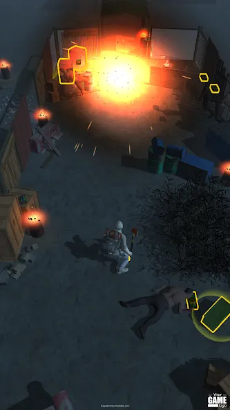 Zombie Assassin! бесплатно на Андроид — мод: Безлимитные деньги и патроны — скриншот 3 Zombie Assassin! бесплатно на Андроид — мод: Безлимитные деньги и патроны — скриншот 3