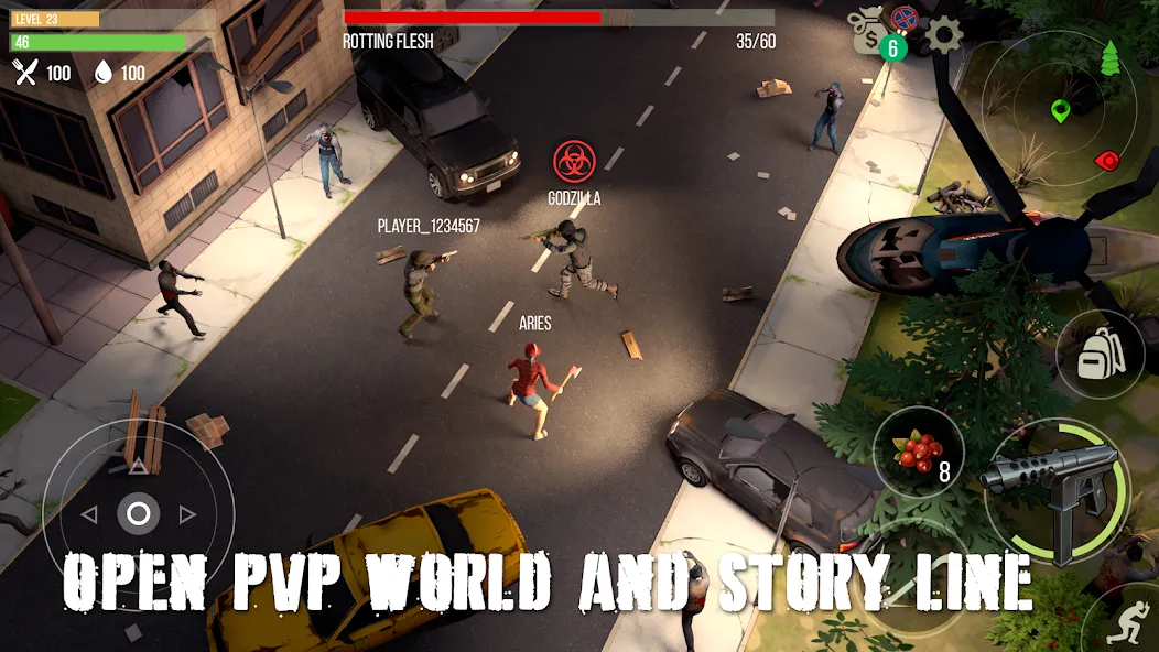 Скачать Prey Day: Zombie Survival Mod APK — Безлимитные ресурсы и оружие — скриншот 5 Скачать Prey Day: Zombie Survival Mod APK — Безлимитные ресурсы и оружие — скриншот 5