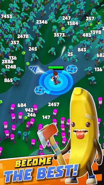 Zombie Crusher (Мод: Много денег и усиленный урон) — скачать на Андроид — скриншот 3 Zombie Crusher (Мод: Много денег и усиленный урон) — скачать на Андроид — скриншот 3
