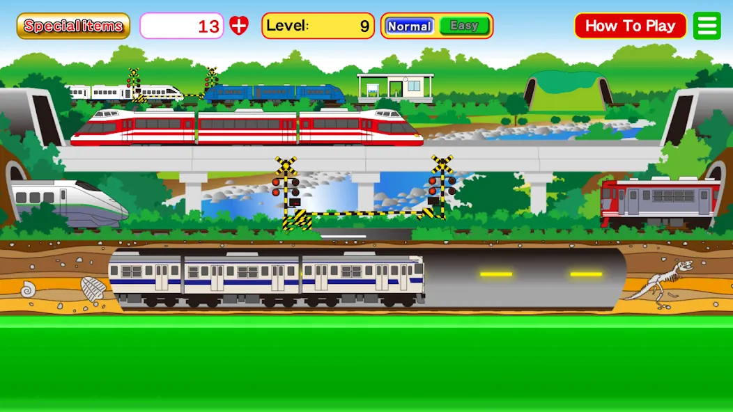 Train Zoom-Zoom (Мод: Безлимитные деньги и открыты все поезда) — скачать на Андроид — скриншот 1 Train Zoom-Zoom (Мод: Безлимитные деньги и открыты все поезда) — скачать на Андроид — скриншот 1