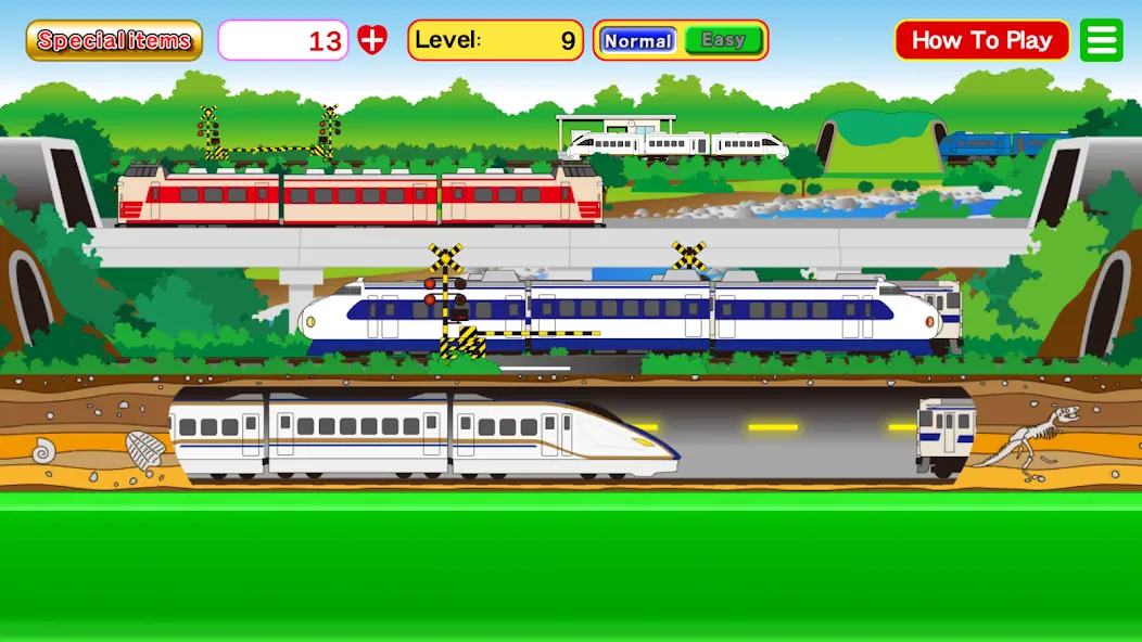 Train Zoom-Zoom (Мод: Безлимитные деньги и открыты все поезда) — скачать на Андроид — скриншот 2 Train Zoom-Zoom (Мод: Безлимитные деньги и открыты все поезда) — скачать на Андроид — скриншот 2