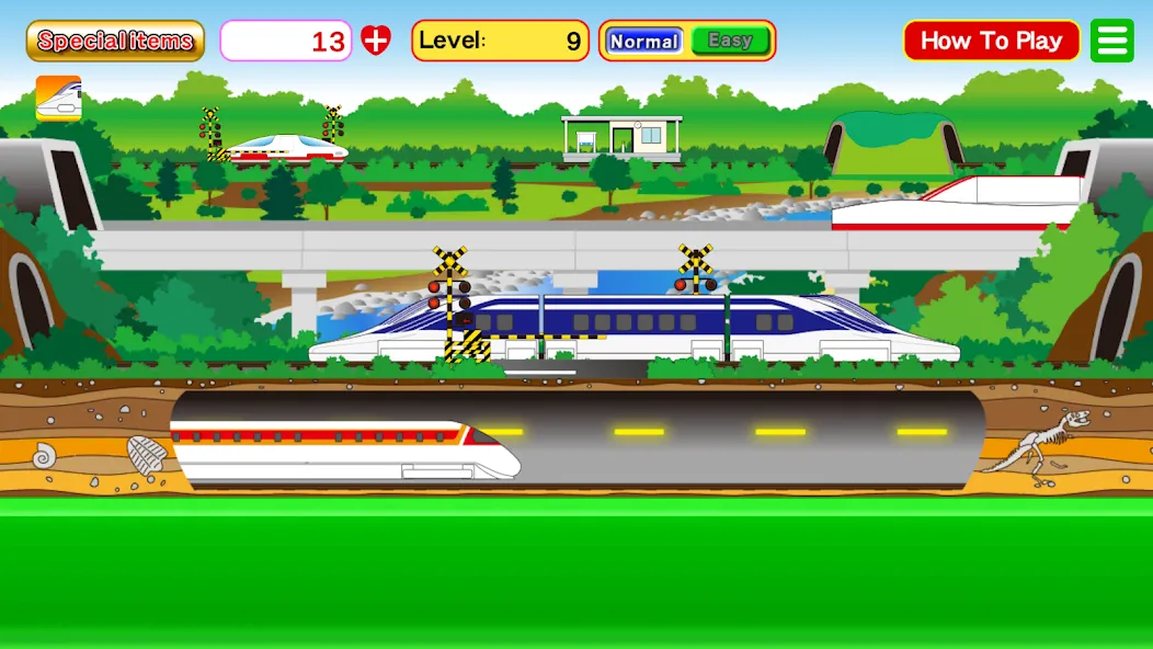 Train Zoom-Zoom (Мод: Безлимитные деньги и открыты все поезда) — скачать на Андроид — скриншот 3 Train Zoom-Zoom (Мод: Безлимитные деньги и открыты все поезда) — скачать на Андроид — скриншот 3